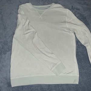 GENTLY WORN 20/80 COTTON LIGHT GREEN LONG-SLEEVE